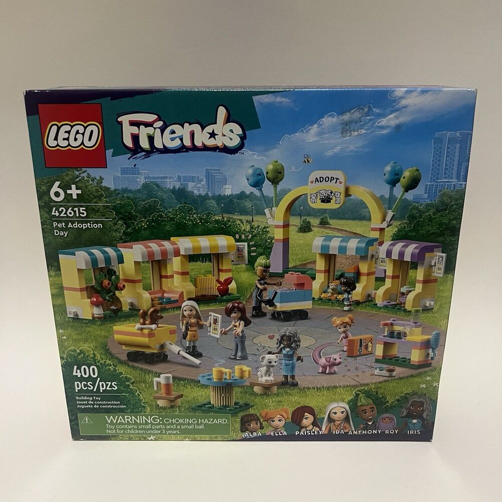 NEW LEGO Pet Adoption Day 42615-  New/Factory Sealed - Retired Set